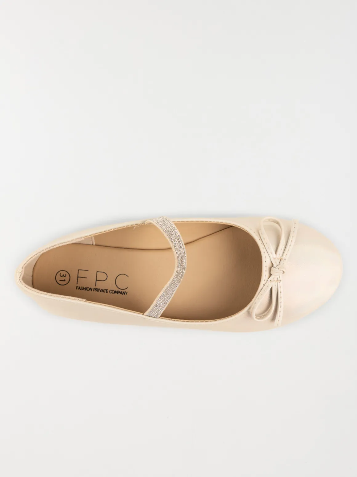 Ballerine champagne fille (31-35)