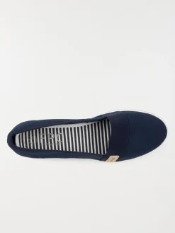 Ballerine compensée marine (36-41)