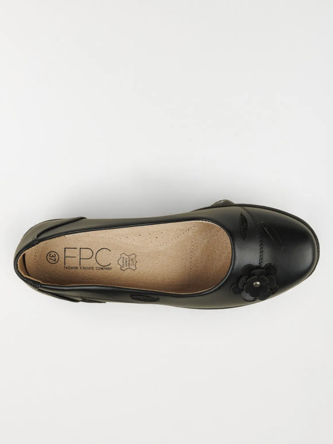 Ballerine confort fleur femme (36-41)