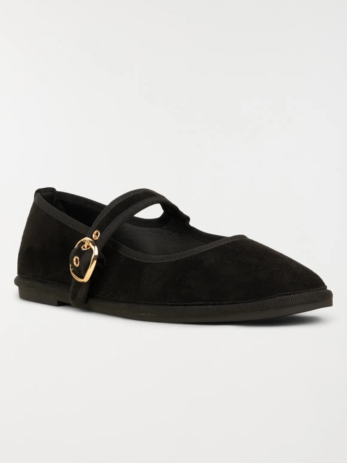 Ballerines babies femme noir (36-41)
