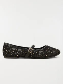 Ballerines babies noires femme (37-42)