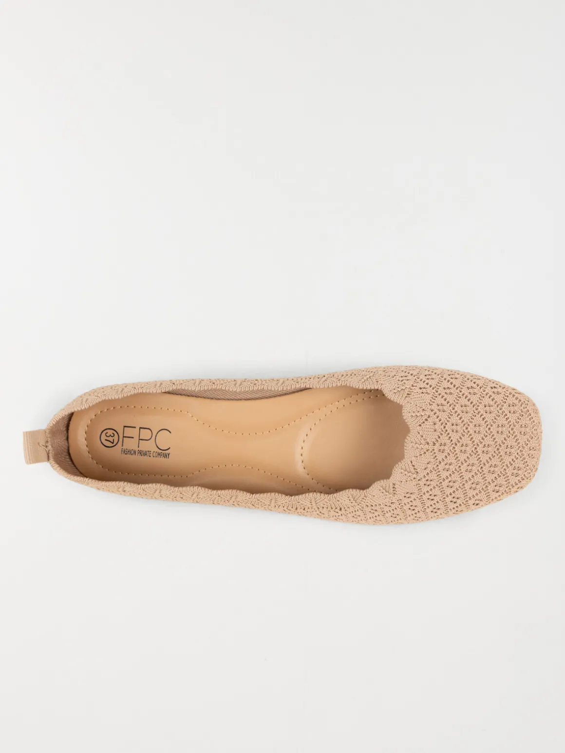Ballerines beiges femme (36-41)