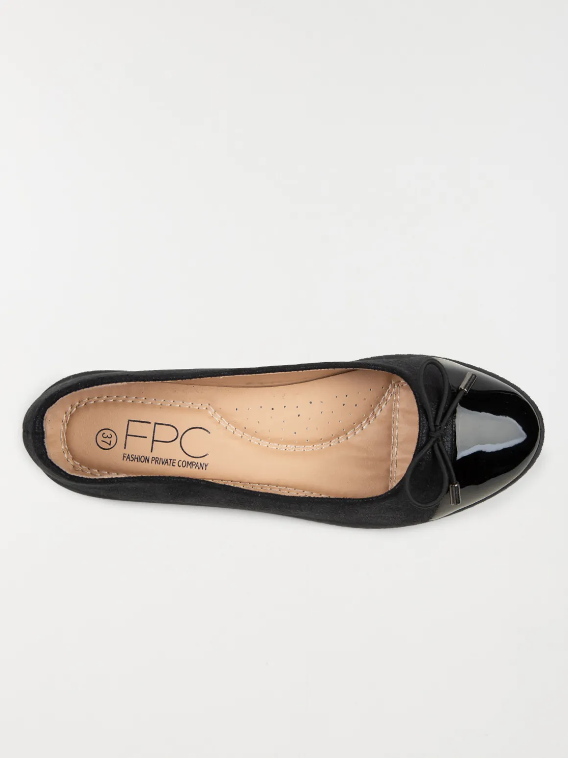 Ballerines bi-matière femme (36-41)