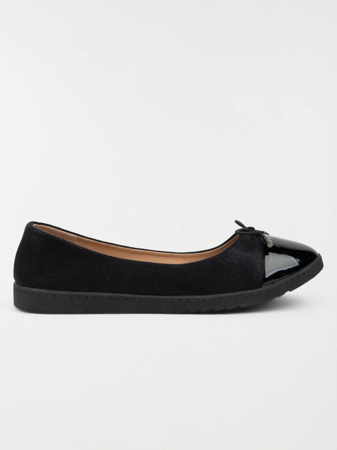 Ballerines bi-matière femme (36-41)