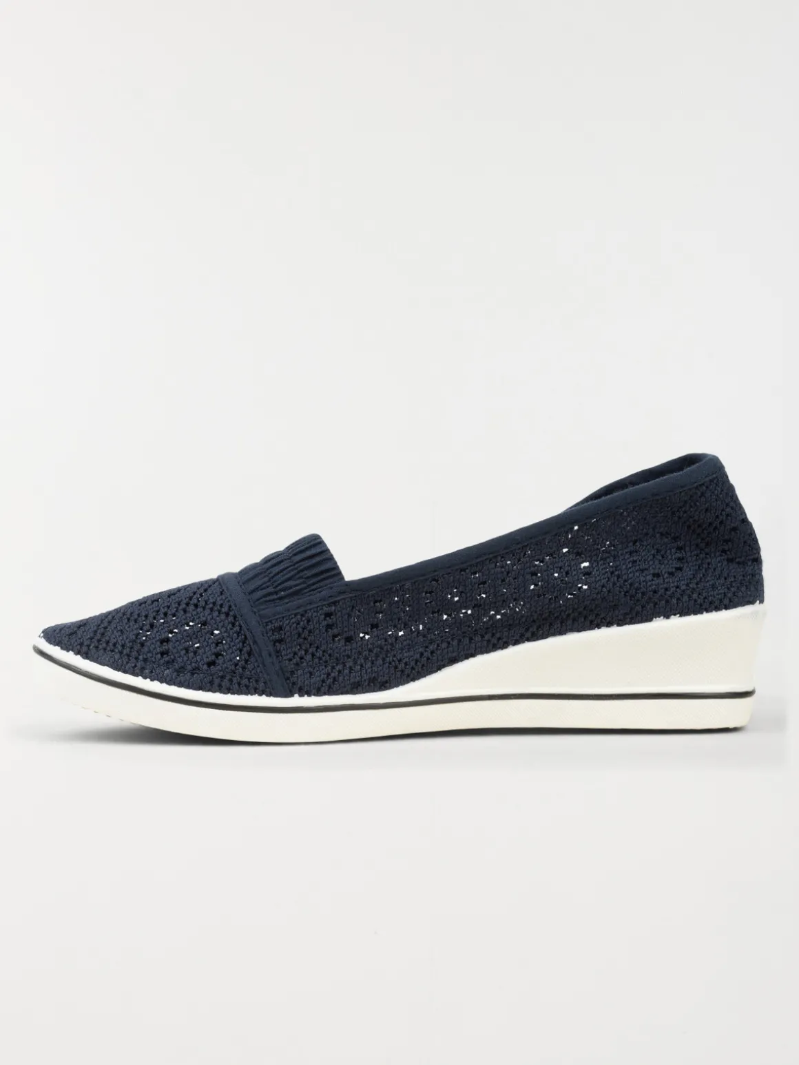 Ballerines compensées dentelle (36-41)