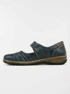 Ballerines confort femme navy (36-41)