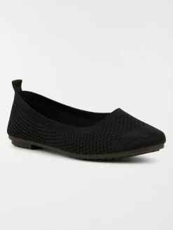 Ballerines noires femme (36-41)