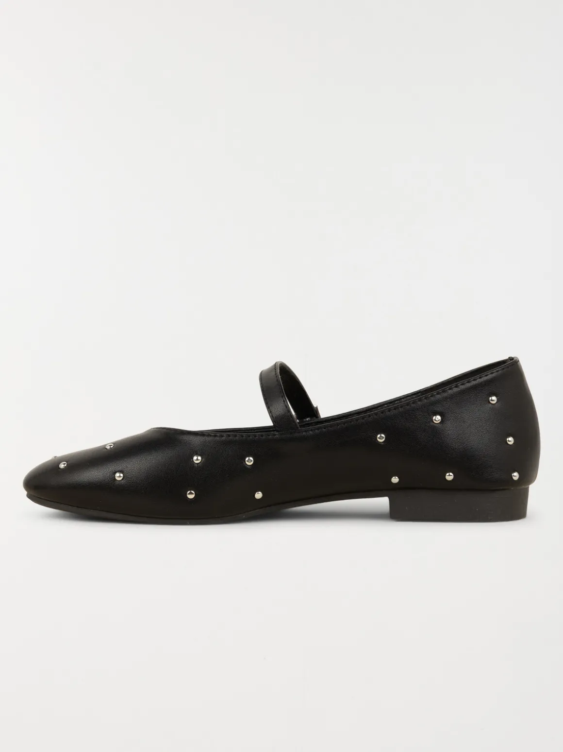 Ballerines noires strass femme (36-41)