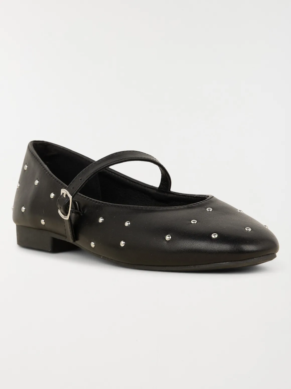 Ballerines noires strass femme (36-41)