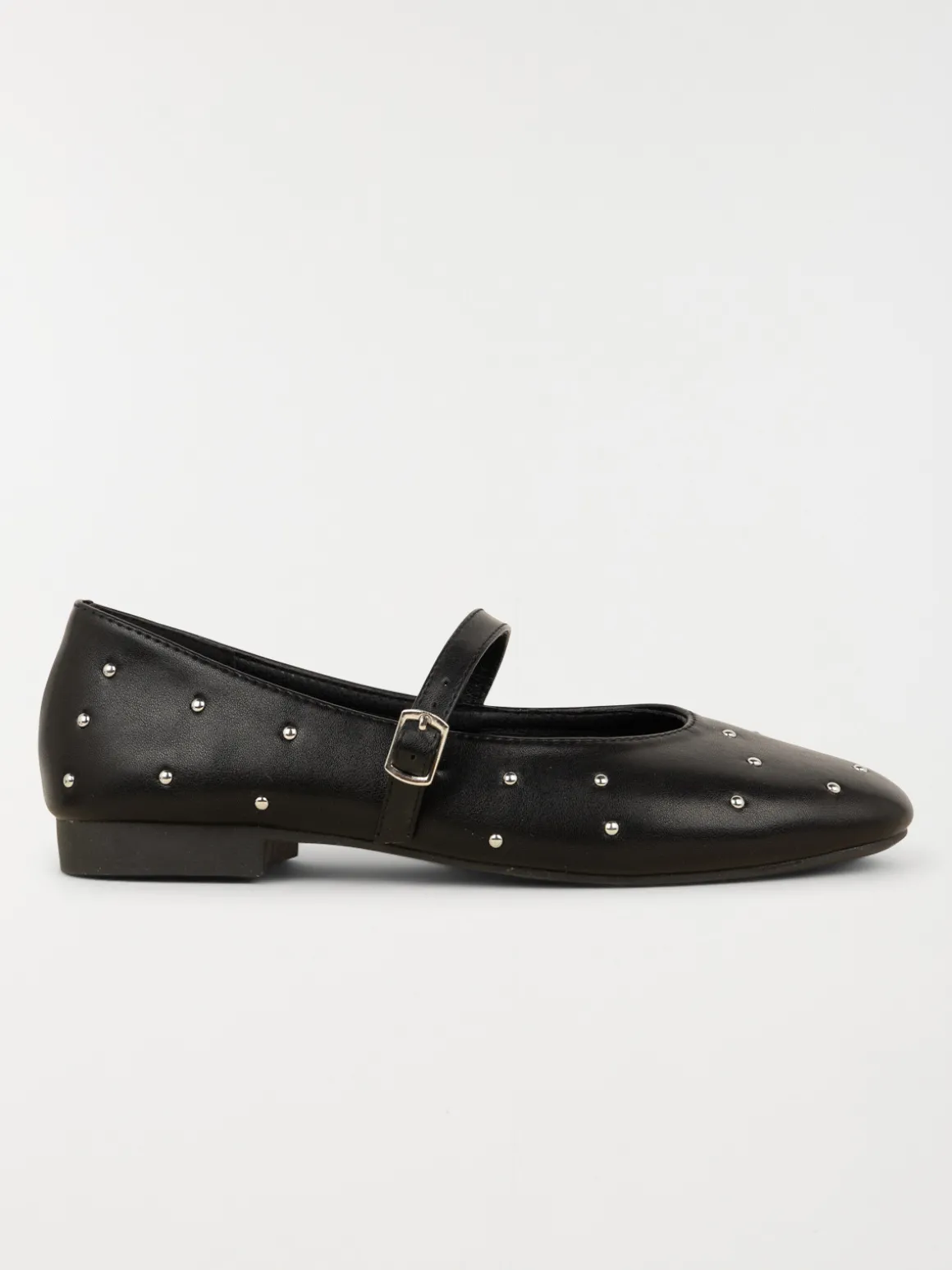 Ballerines noires strass femme (36-41)