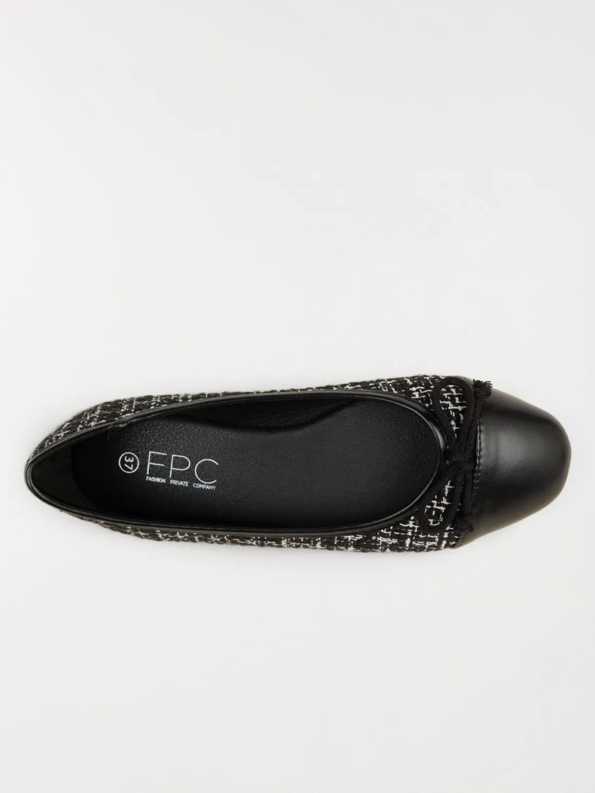 Ballerines plates noires femme (36-41)