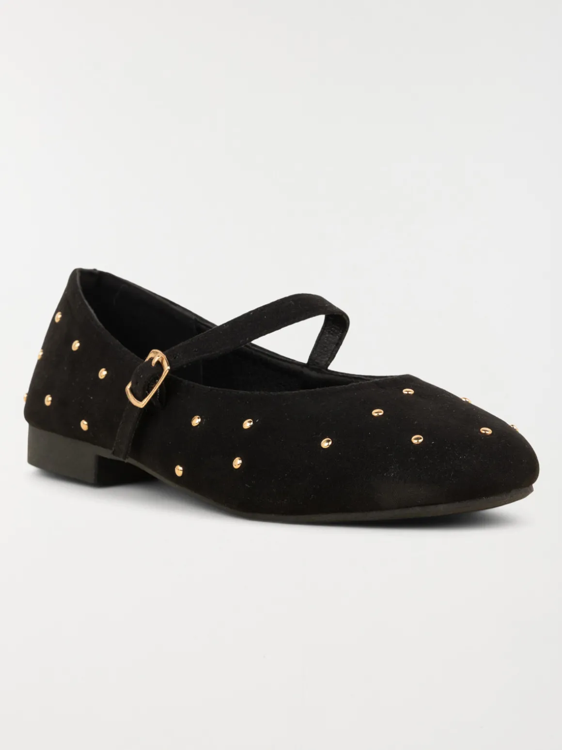 Ballerines strass dorées femme (36-41)