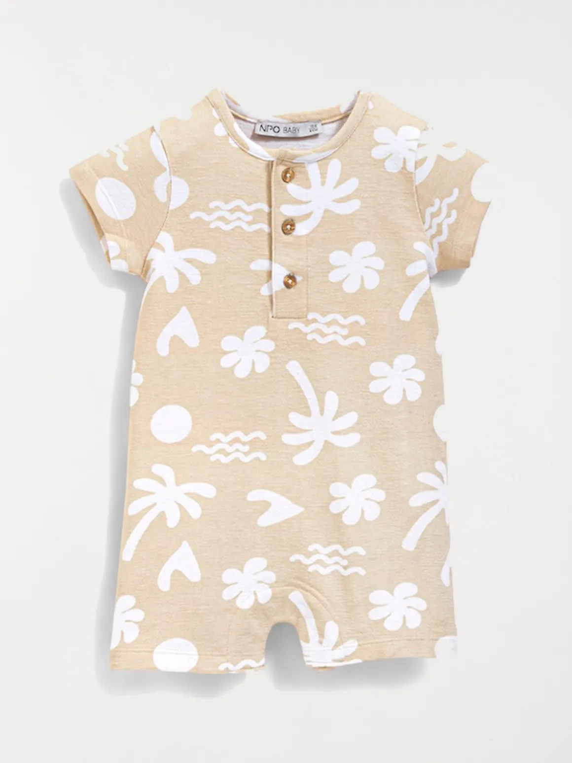 Barboteuse imprimée garçon (3-24M)