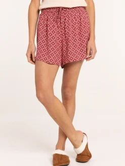 Bas de pyjama graphique femme
