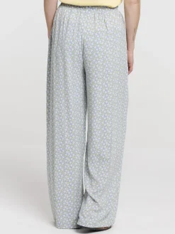 Bas de pyjama pantalon fleuri femme