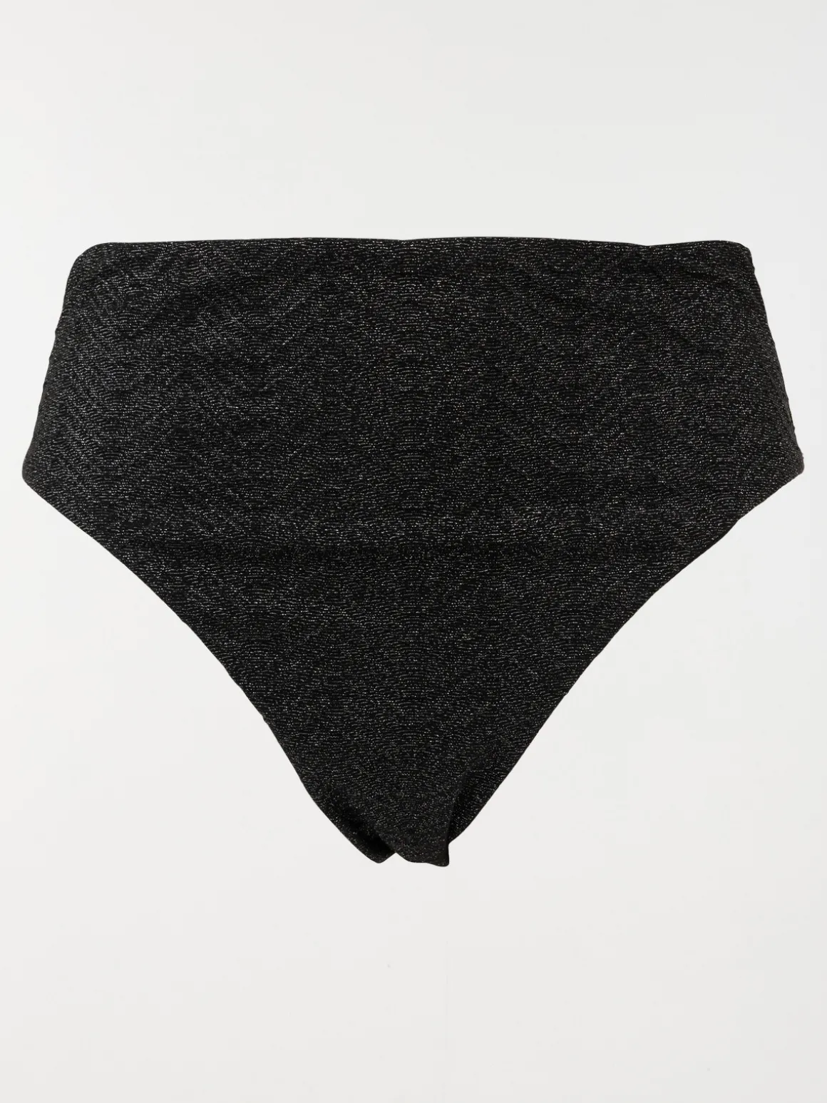 Bas maillot de bain noir brillant femme