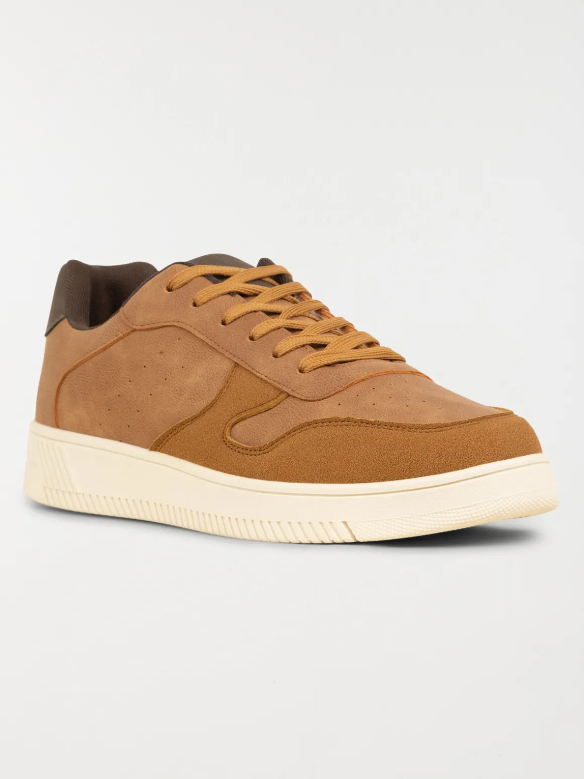 Basket à lacet tan homme (40-46)