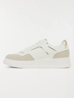 Basket beige et blanche femme (36-41)