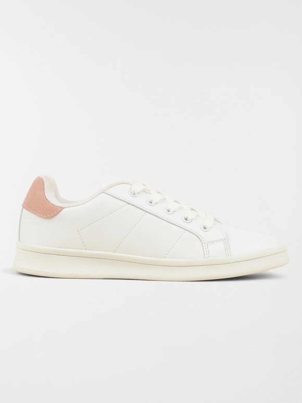 Basket blanche et nude femme (36-42)