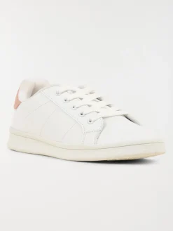 Basket blanche et nude femme (36-42)
