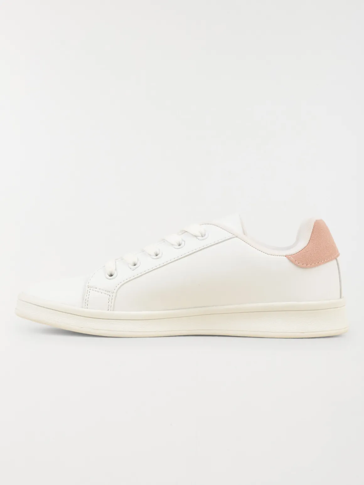 Basket blanche et nude femme (36-42)