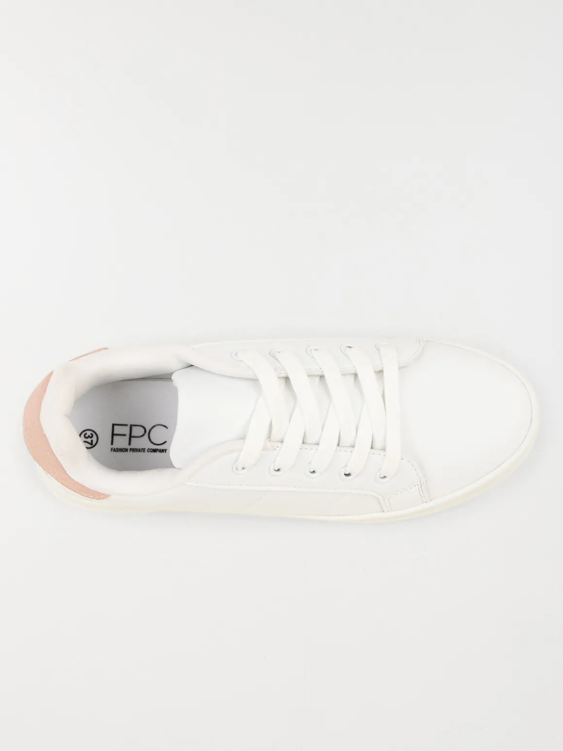 Basket blanche et nude femme (36-42)