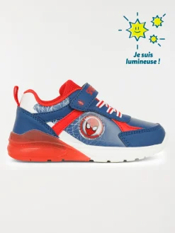 Basket bleu Spiderman garçon (24-30)