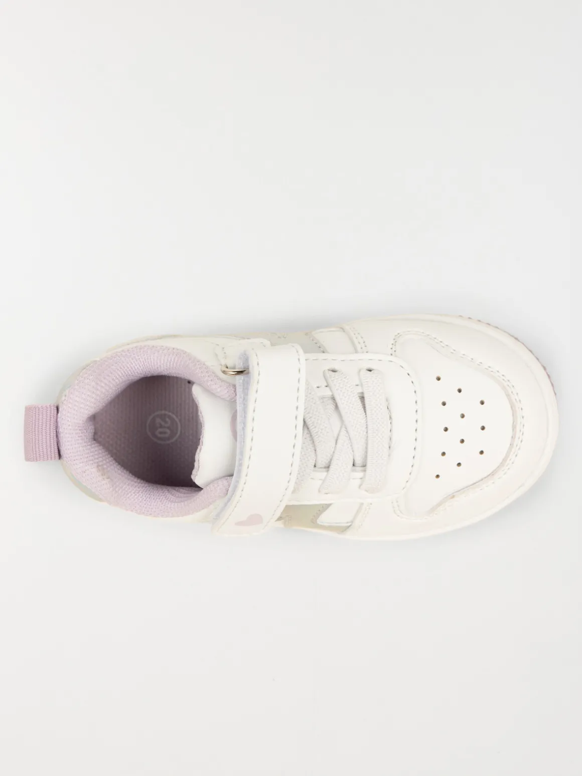 Basket coeur bébé fille (20-23)