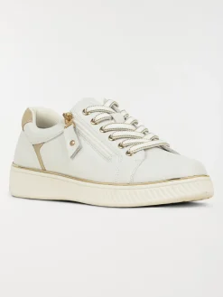 Basket confort détail doré femme (36-41)