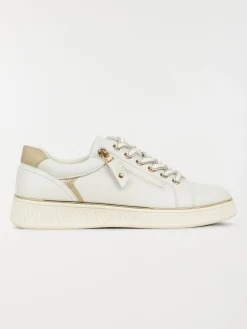Basket confort détail doré femme (36-41)