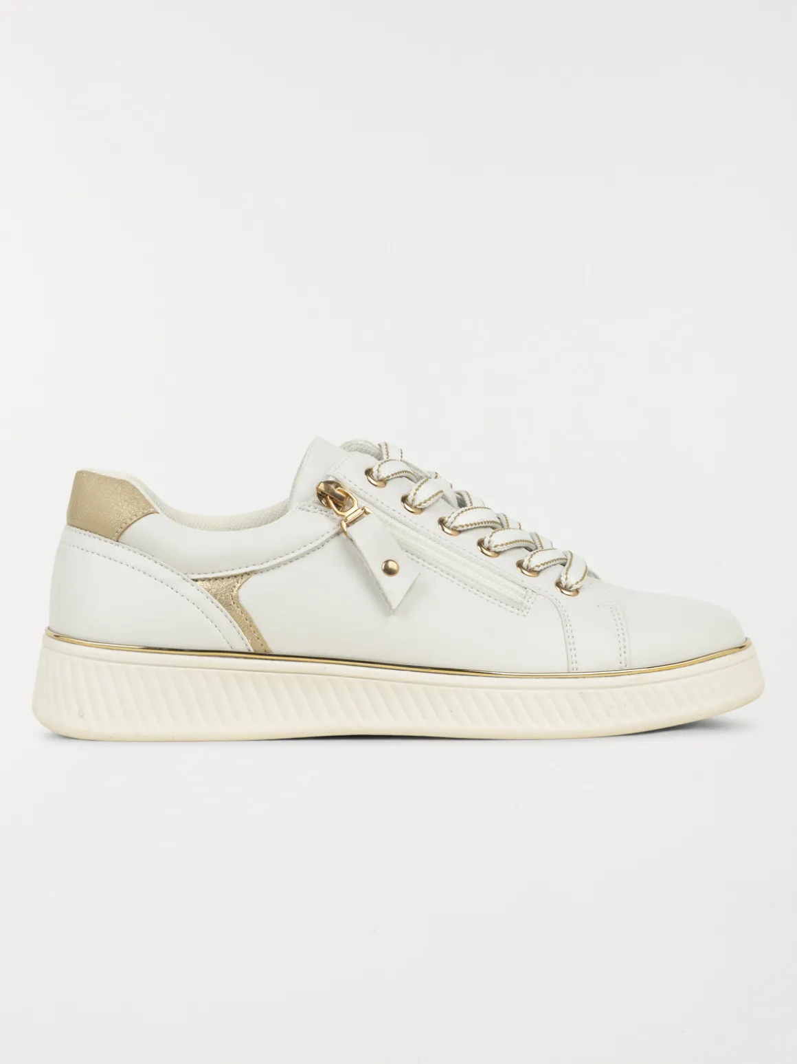 Basket confort détail doré femme (36-41)