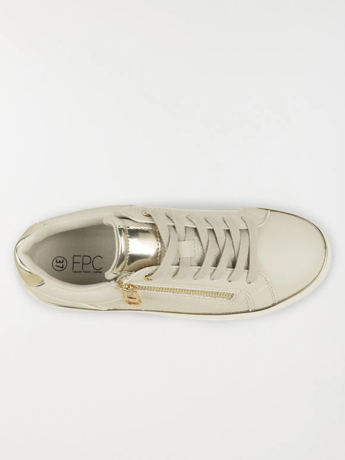 Basket confort lacet zip femme (36-41)