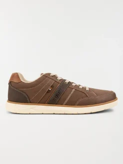 Basket lacet marron homme (41-46)