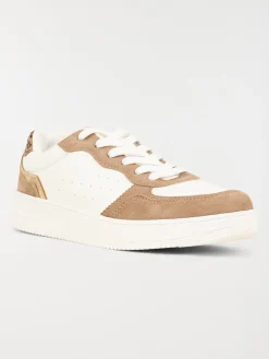 Basket marron léopard femme (36-41)