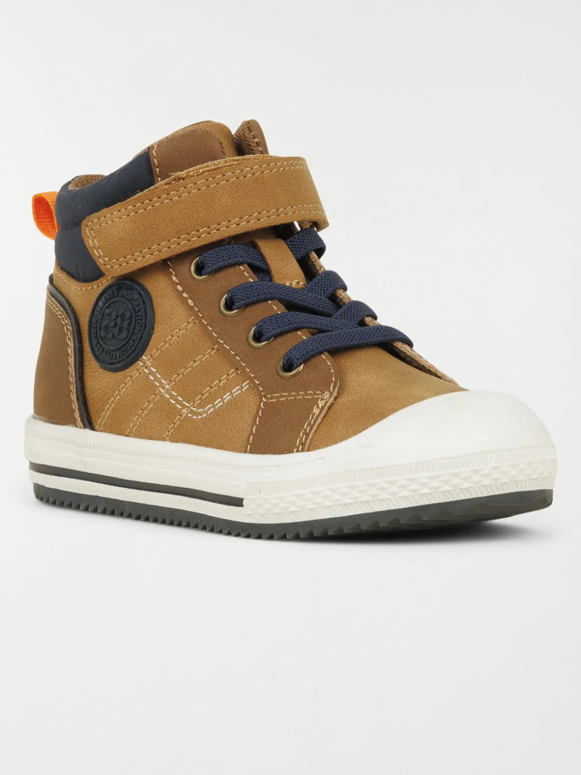 Basket montante camel garçon (24-30)
