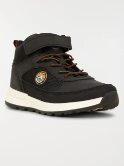 Basket montante garçon noir (31-37)