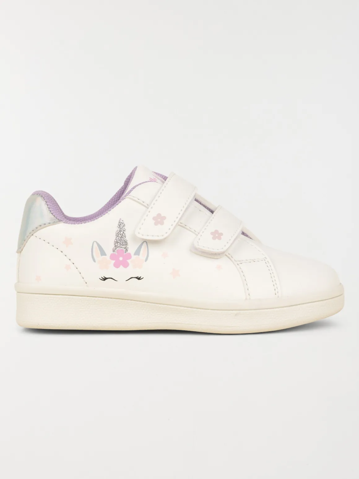 Basket motif licorne fille (24-30)