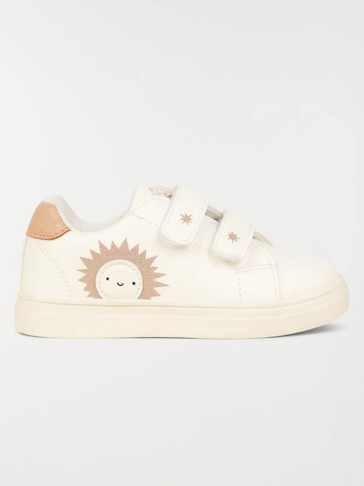 Basket motif soleil fille (24-30)