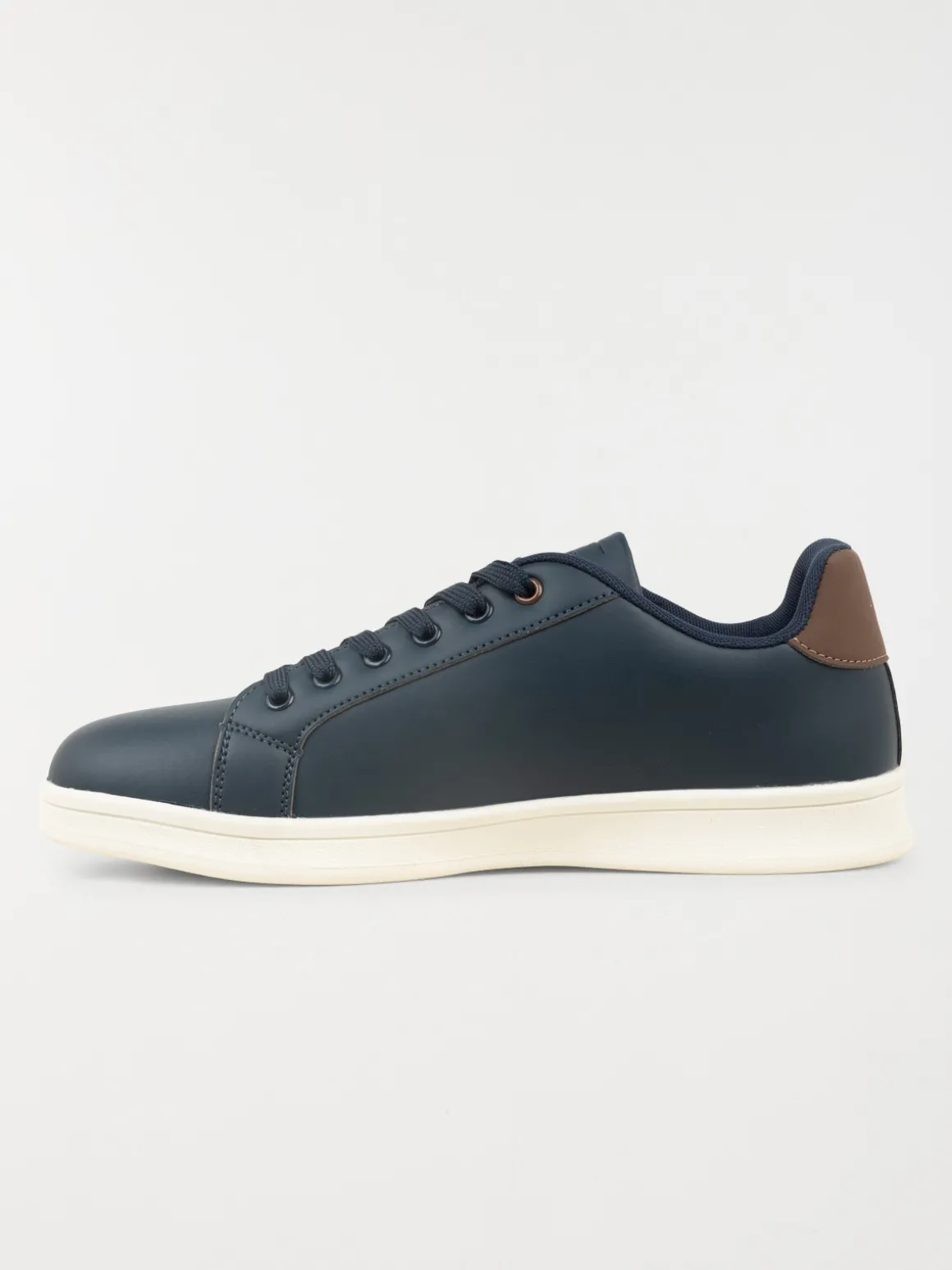 Basket navy et tan homme (40-46)