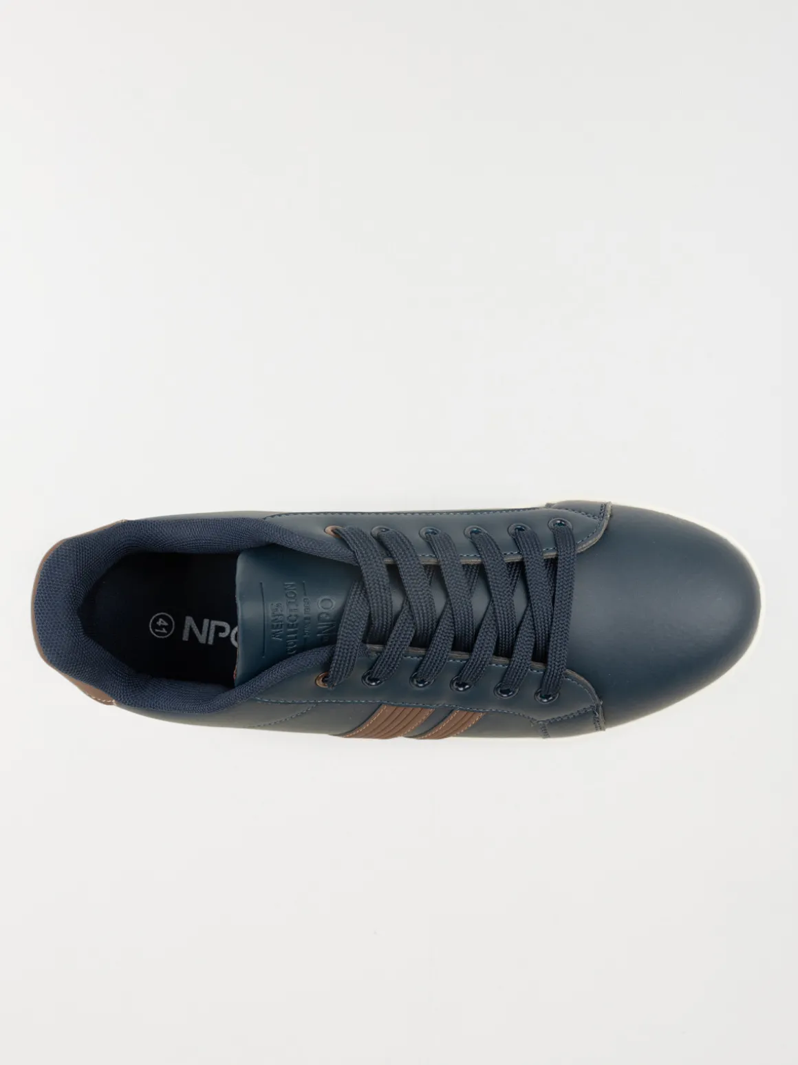 Basket navy et tan homme (40-46)