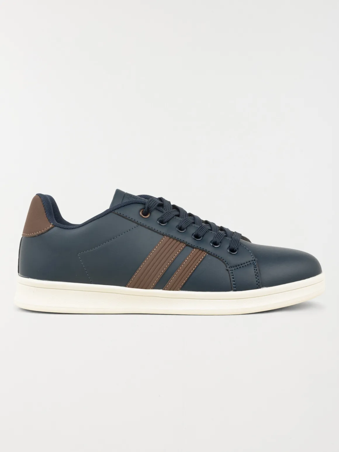 Basket navy et tan homme (40-46)