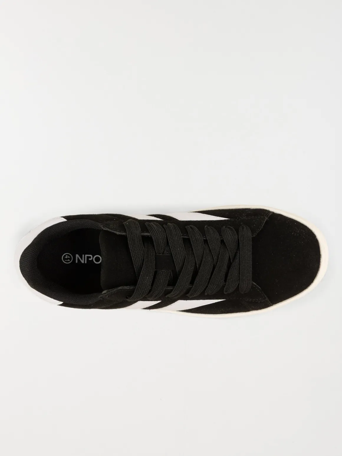 Basket noire bande blanche homme (40-46)