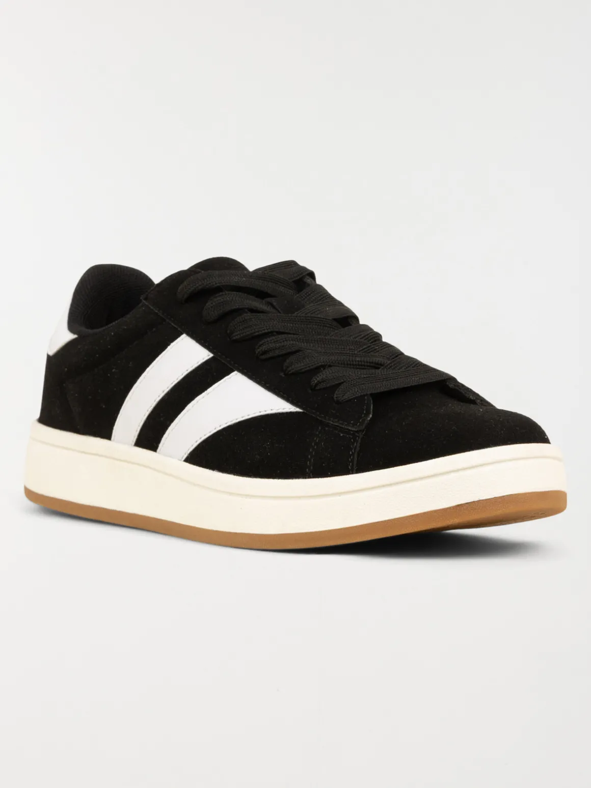 Basket noire bande blanche homme (40-46)