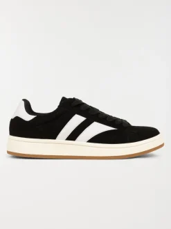 Basket noire bande blanche homme (40-46)