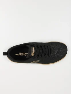 Basket noire Skechers femme (36-42)