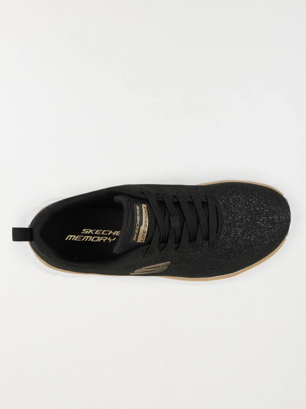 Basket noire Skechers femme (36-42)