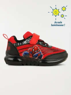 Basket Spiderman garçon noir (24-30)