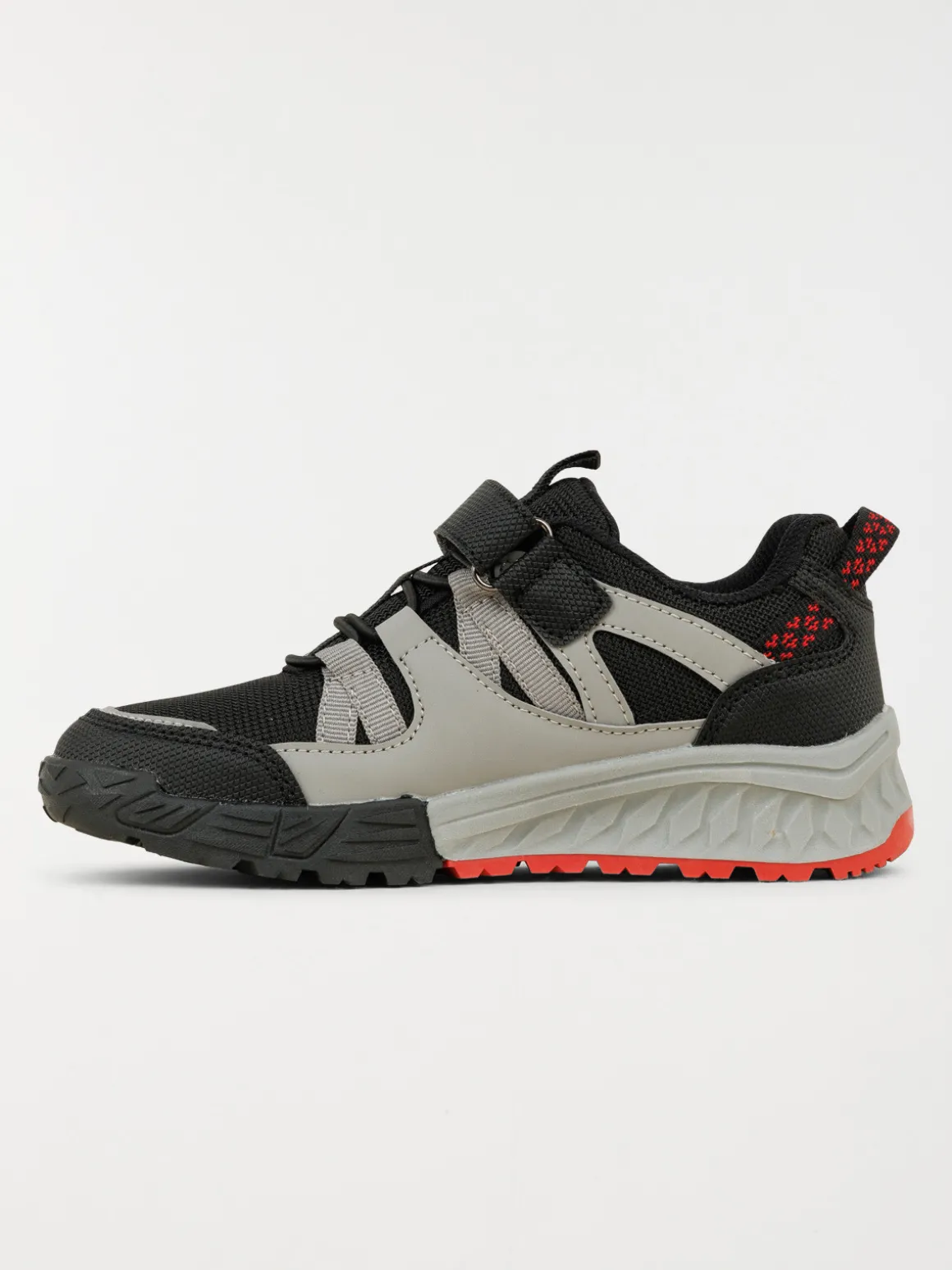 Basket sport noir grise garçon (31-39)