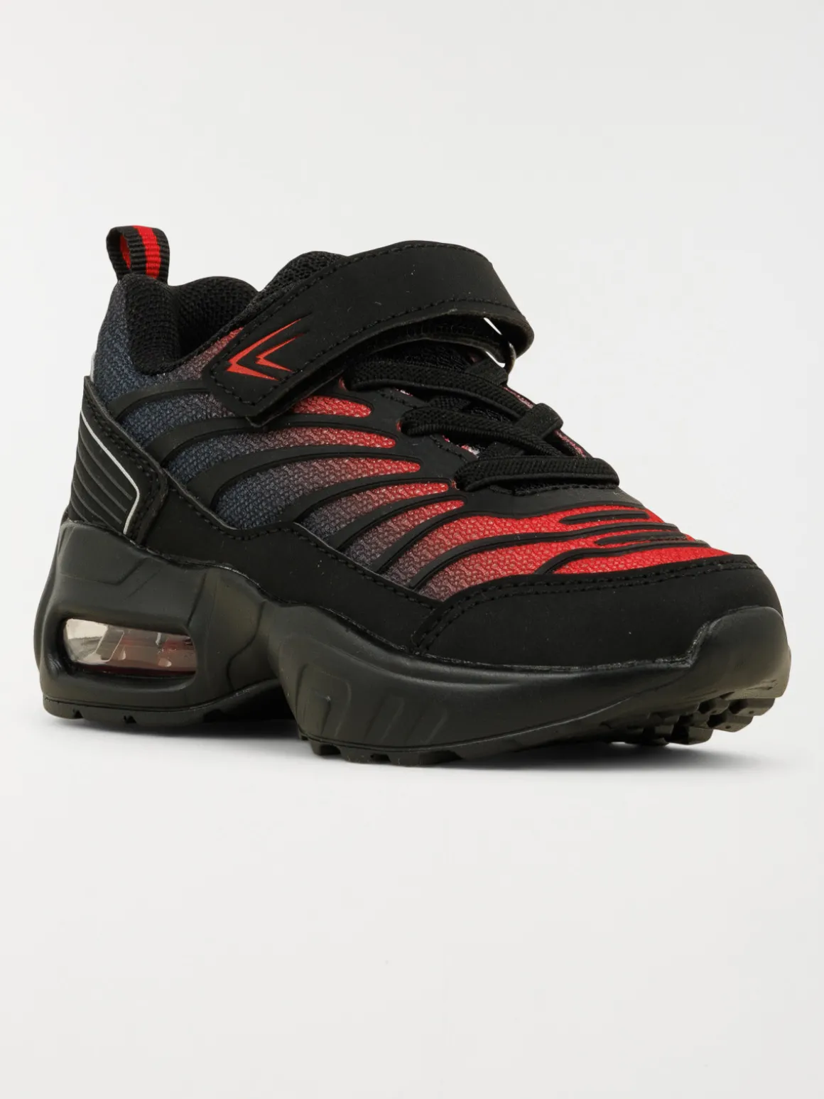 Basket sport noir rouge garçon (24-30)