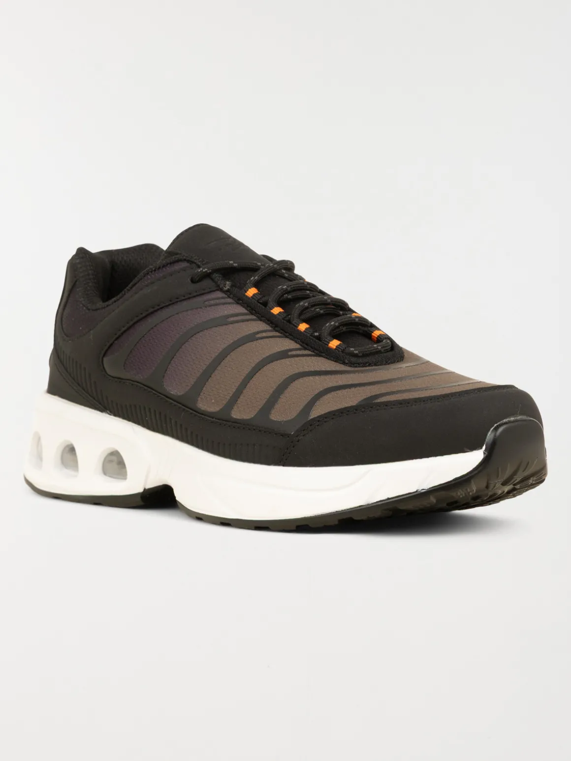 Basket sport noire et kaki homme (40-45)